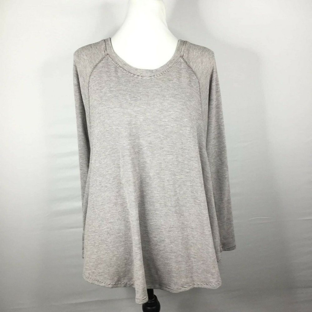 Tommy Hilfiger Sport Pullover Scoopneck Hi-Low Top Large - warm!